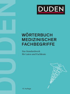 cover image of Duden – Wörterbuch medizinischer Fachbegriffe